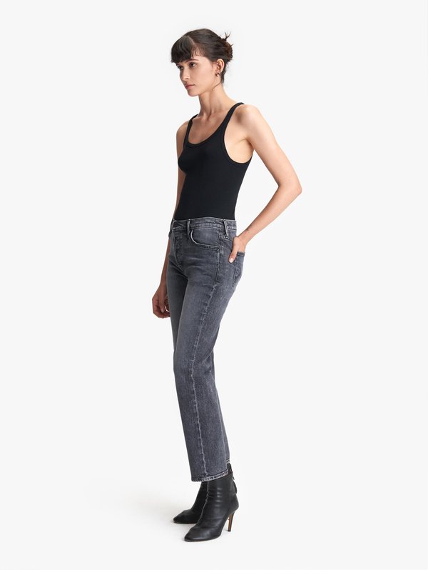 Mother Denim Saint Ankle Jeans - Midnight Races Mother Denim Saint Ankle Jeans - Midnight Races