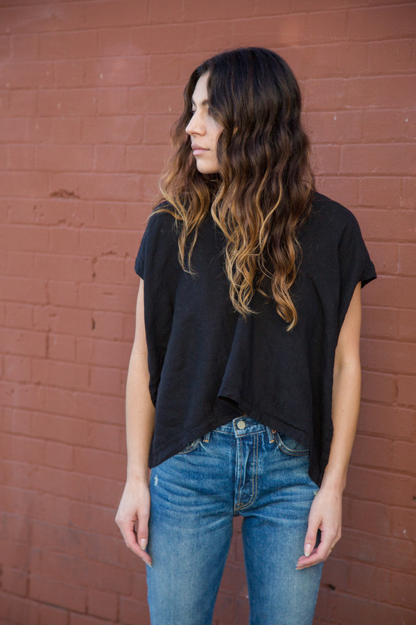 Atelier Delphine Celeste Top In Black Garmentory Atelier Delphine Celeste Top In Black Garmentory