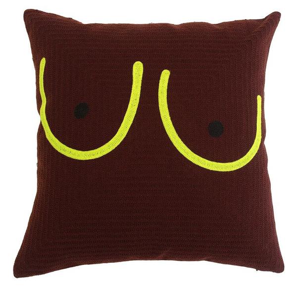 Cold Picnic Deep & Lime Boob Pillowcase Cold Picnic Deep & Lime Boob Pillowcase