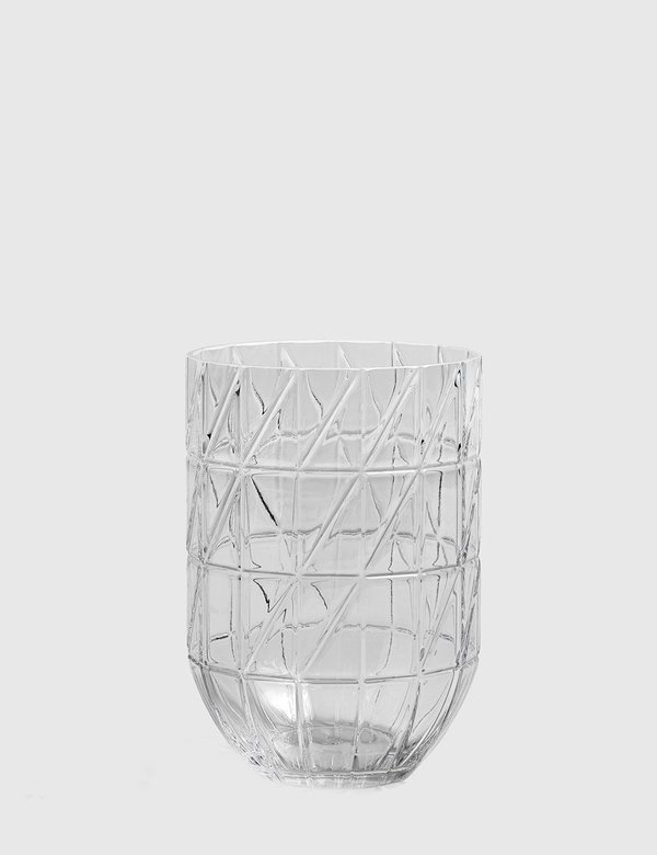 Hay Large Colour Glass Vase - Clear Hay Large Colour Glass Vase - Clear