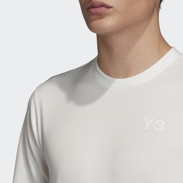 Adidas Y-3 U Swim Back Print SS Tee - White Adidas Y-3 U Swim Back Print SS Tee - White