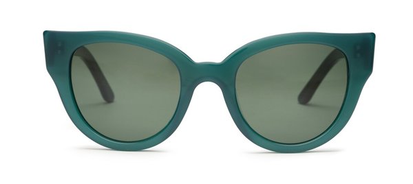 Carla Colour Barton Sunglasses - Moss
