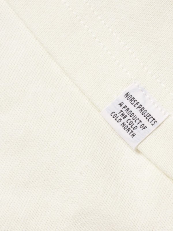 Norse Projects Johannes Pocket T-Shirt - Ecru Norse Projects Johannes Pocket T-Shirt - Ecru