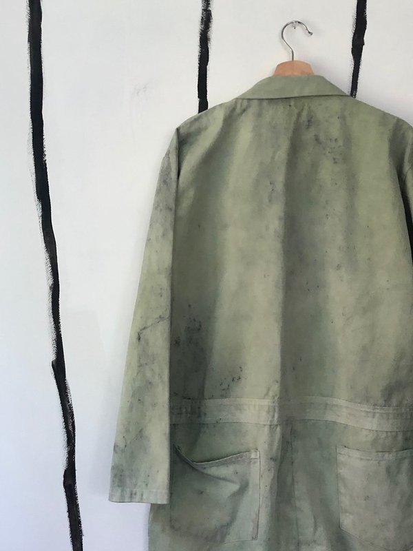 Unisex Audrey Louise Reynolds FORAGED CAMO JUMPSUIT - GREEN Unisex Audrey Louise Reynolds FORAGED CAMO JUMPSUIT - GREEN