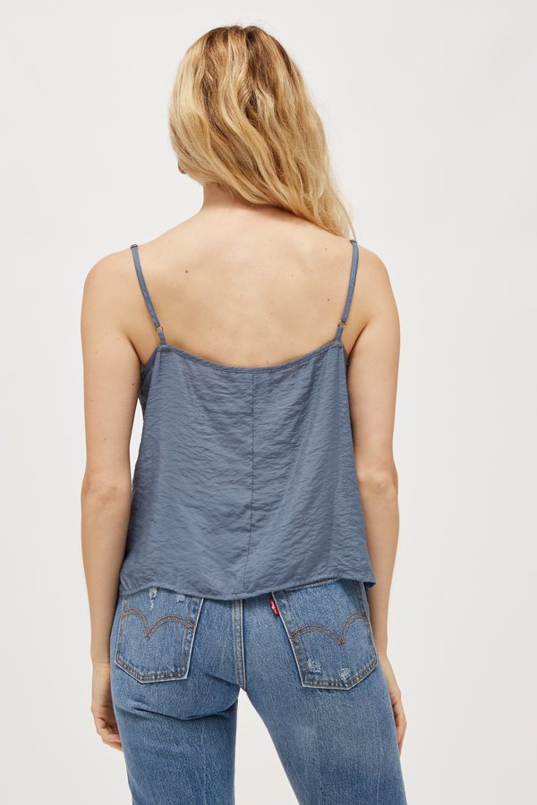 Lacausa Sofia Slip Tank - Steel Lacausa Sofia Slip Tank - Steel