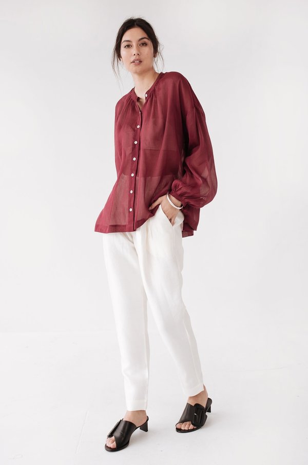 MARLE Hunter Shirt - Bordeaux MARLE Hunter Shirt - Bordeaux
