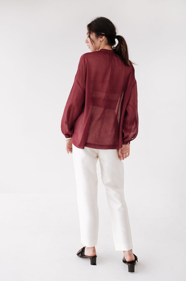 MARLE Hunter Shirt - Bordeaux MARLE Hunter Shirt - Bordeaux