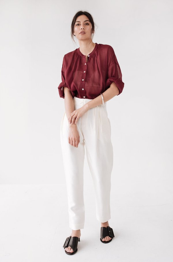 MARLE Hunter Shirt - Bordeaux MARLE Hunter Shirt - Bordeaux