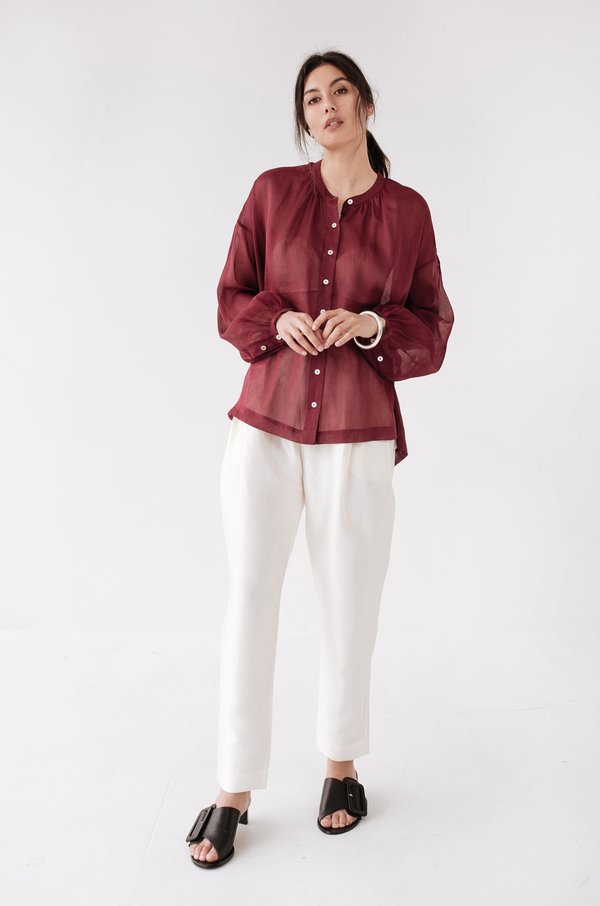 MARLE Hunter Shirt - Bordeaux MARLE Hunter Shirt - Bordeaux