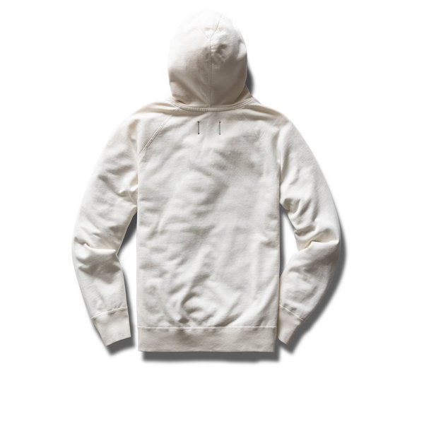 Reigning Champ RC Lightweight Terry PO Hoodie - Off White Reigning Champ RC Lightweight Terry PO Hoodie - Off White