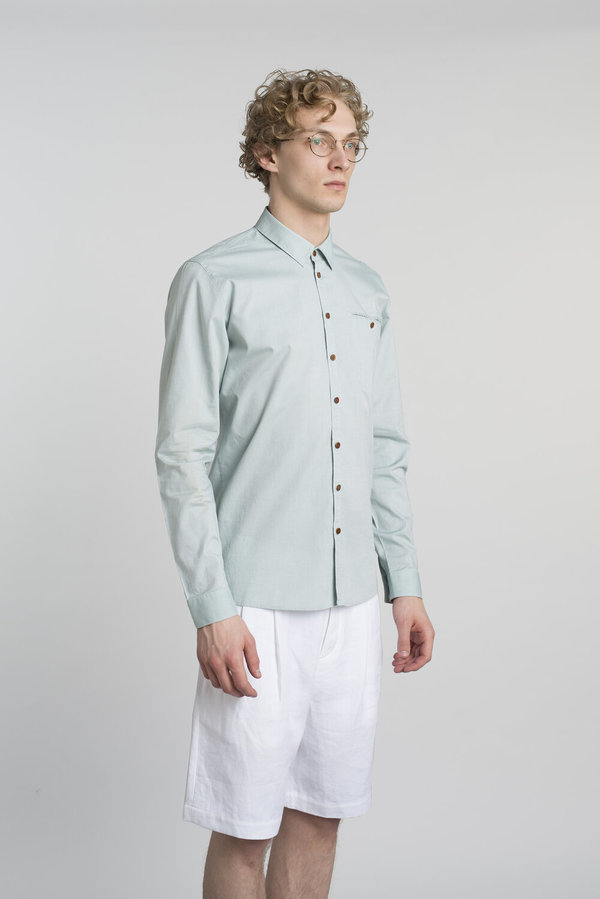Delikatessen Proper Shirt - Mint Green Delikatessen Proper Shirt - Mint Green