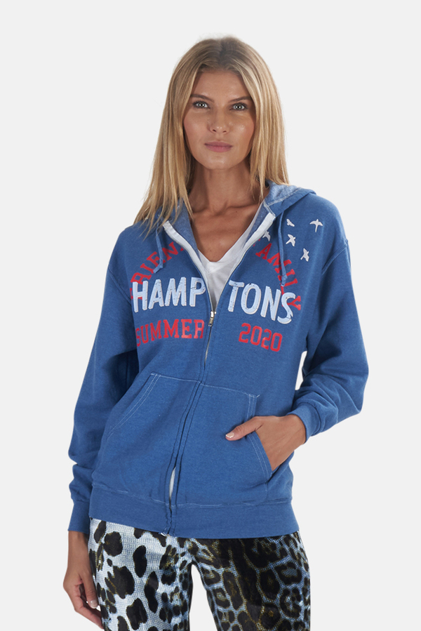 Blue&Cream Friends + Family Hoodie - Heather Blue Blue&Cream Friends + Family Hoodie - Heather Blue