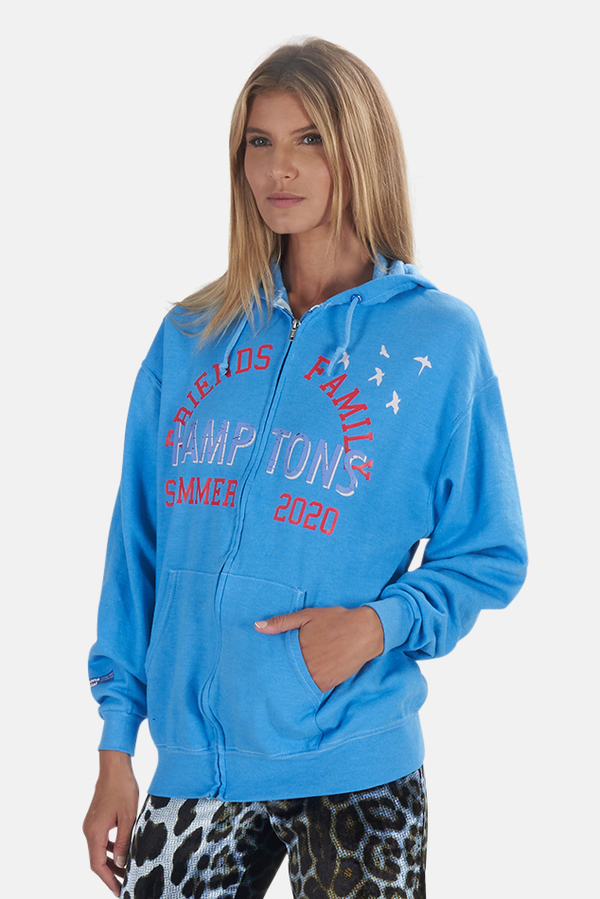 Blue&Cream Friends + Family Hoodie - Light Blue Blue&Cream Friends + Family Hoodie - Light Blue