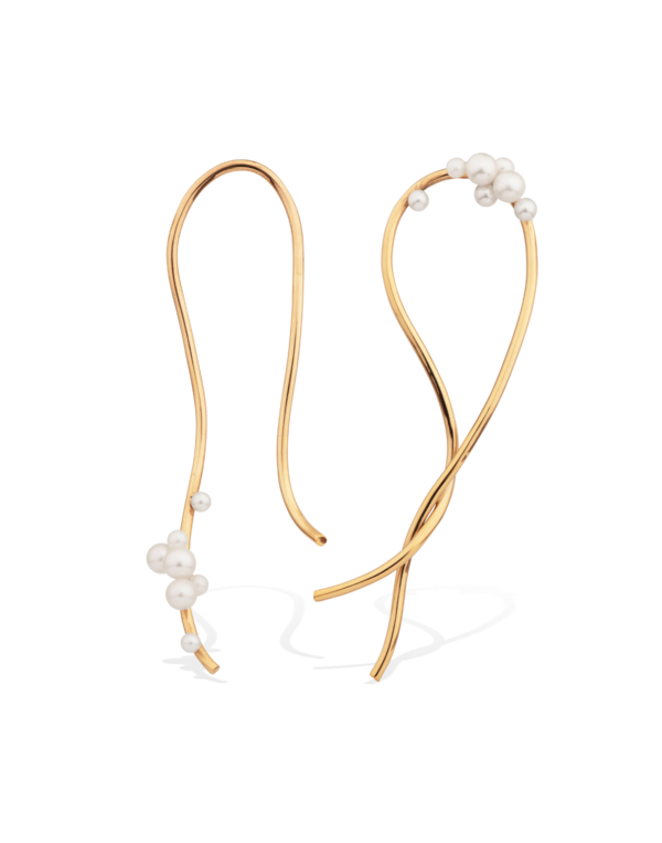 Completed Works Wild Relatives Pearl Earrings - Gold Vermeil Completed Works Wild Relatives Pearl Earrings - Gold Vermeil
