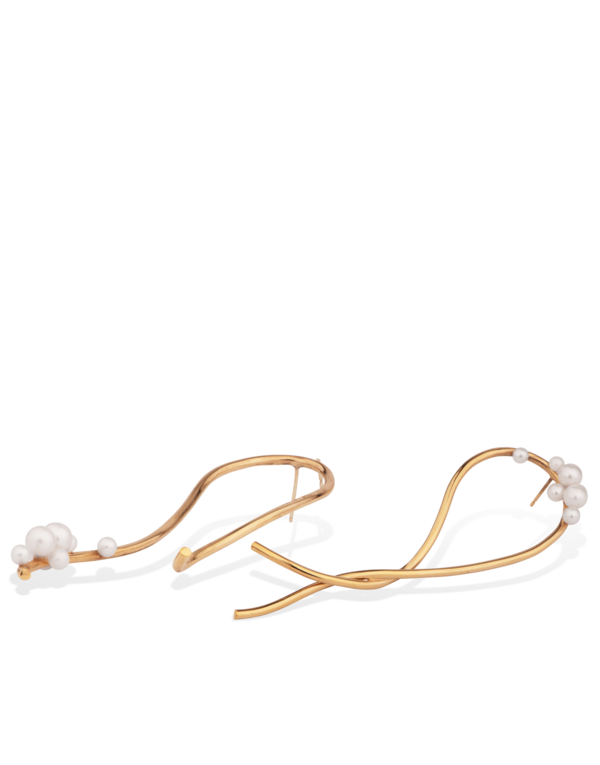Completed Works Wild Relatives Pearl Earrings - Gold Vermeil Completed Works Wild Relatives Pearl Earrings - Gold Vermeil