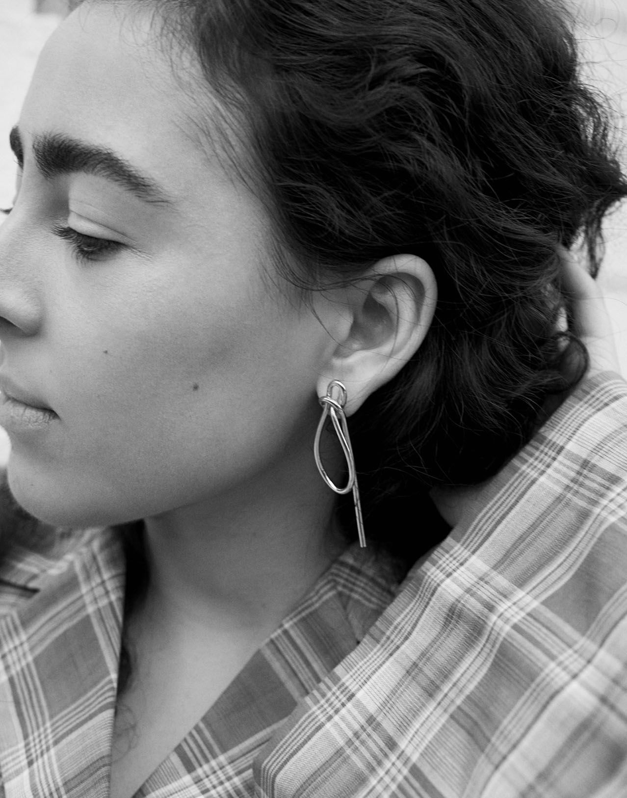 Completed Works Thread Mismatched Earrings Gold Vermeil Garmentory