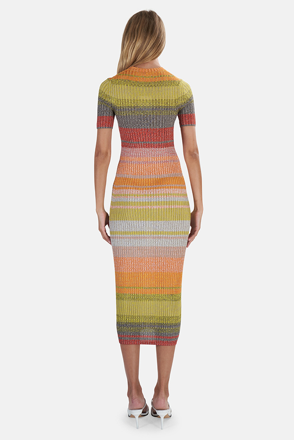 Zimmermann Brightside Knit Shirtdress 