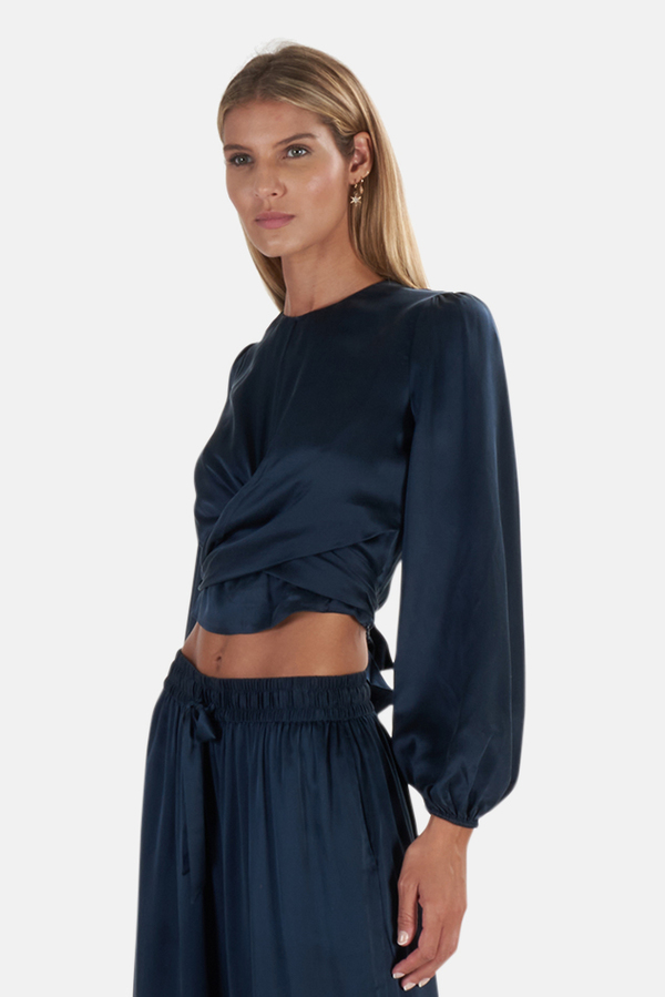 Zimmermann Wrap Long Sleeve Bodice Zimmermann Wrap Long Sleeve Bodice