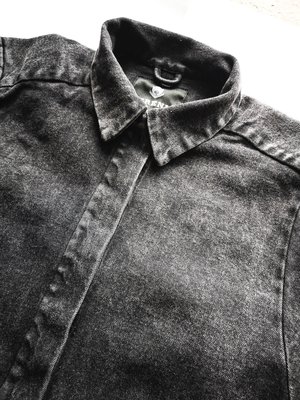 Berenik HIP DENIM BLOUSE - washed black Berenik HIP DENIM BLOUSE - washed black