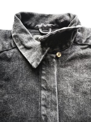 Berenik HIP DENIM BLOUSE - washed black Berenik HIP DENIM BLOUSE - washed black