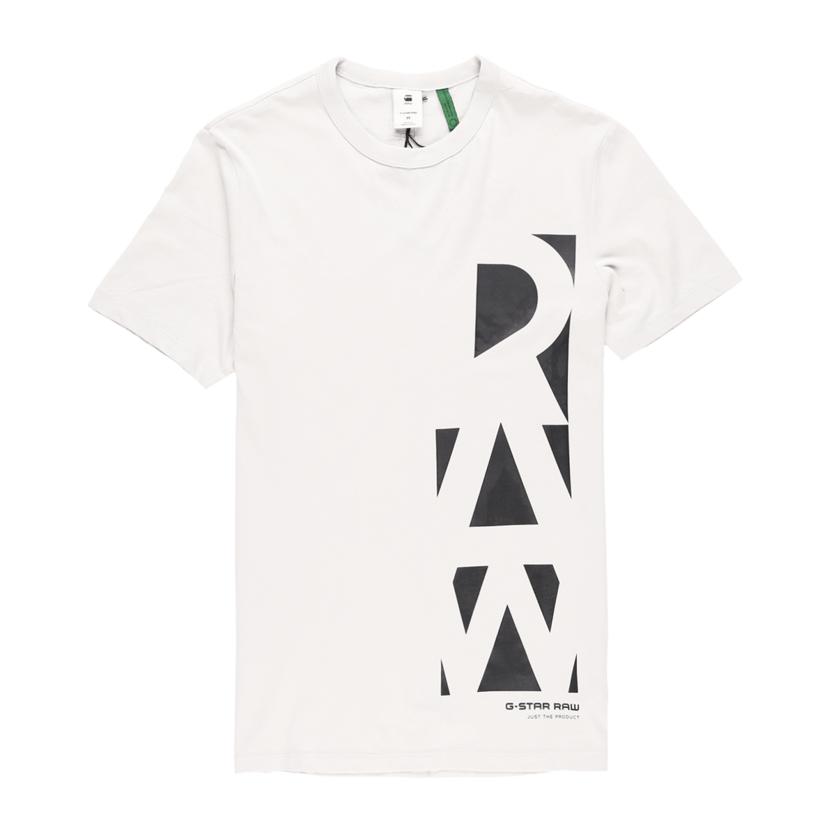 G-Star RAW T-Shirt Uomo Chest Graphic Slim Fit - Scollo Rotondo, Maniche Corte, Stampa Sul Petto, Taglia 36 IT
