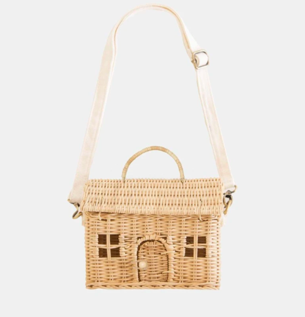 Kids Olli Ella Casa Bag Straw Kids Olli Ella Casa Bag Straw