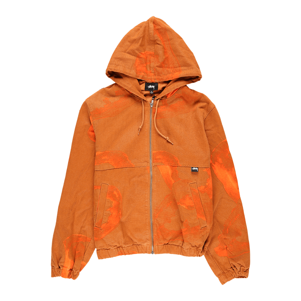 Stussy Printed Canvas Work Jacket - Clay | Garmentory