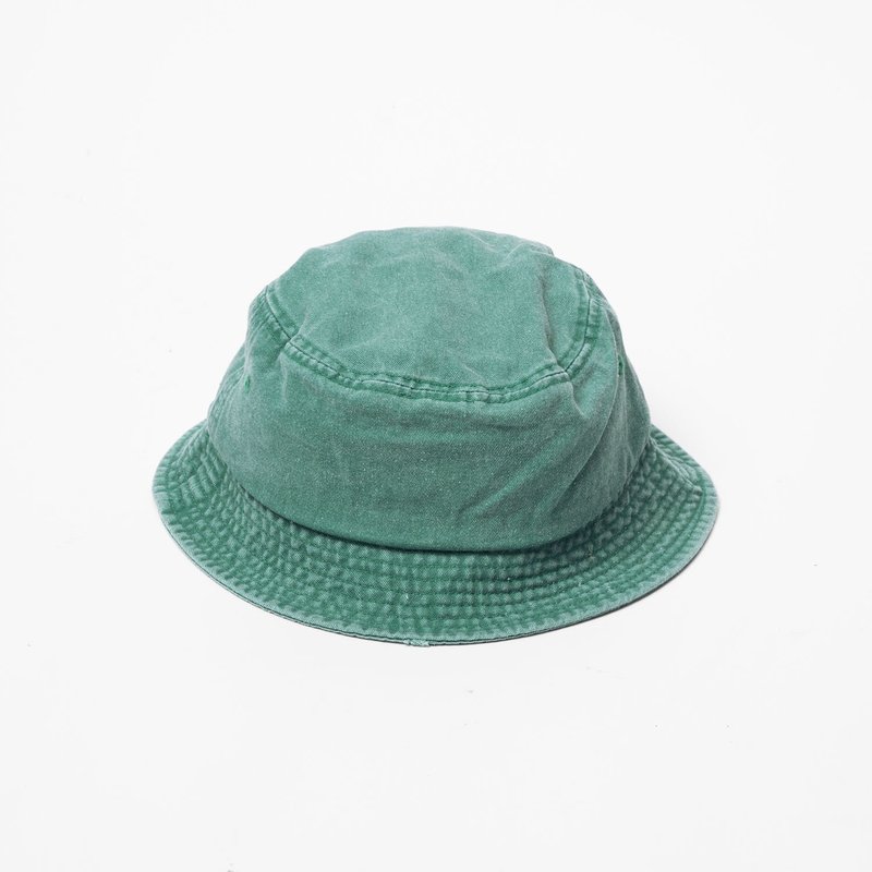 Stussy Stock Washed Bucket Hat - Green | Garmentory