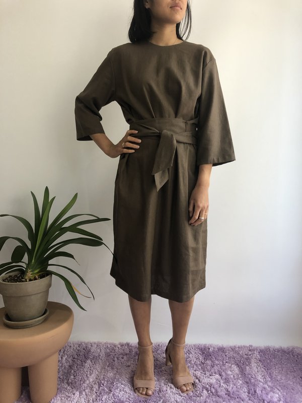 Naike Celine Robe - Brun Naike Celine Robe - Brun