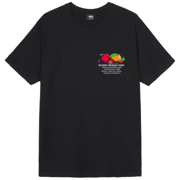 Stussy Stüssy fresh fruit tee - Black Stussy Stüssy fresh fruit tee - Black