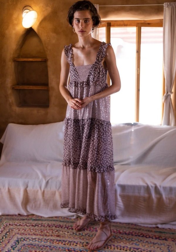 Sabina Musayev Genevieve Dress - Light Peach Sabina Musayev Genevieve Dress - Light Peach