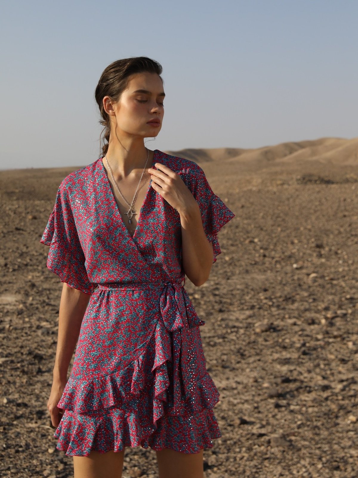 sabina musayev dress pink KERRA DRESS