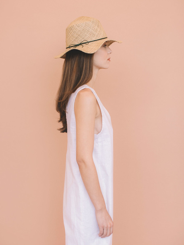 Brookes Boswell Hale Straw Hat Brookes Boswell Hale Straw Hat