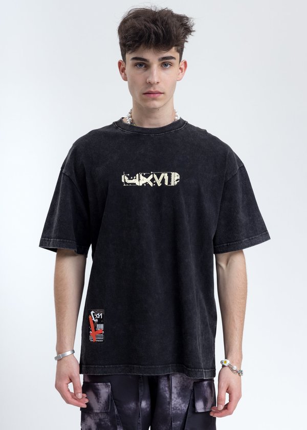 LXVI Logo T-Shirt - Black/Yellow LXVI Logo T-Shirt - Black/Yellow