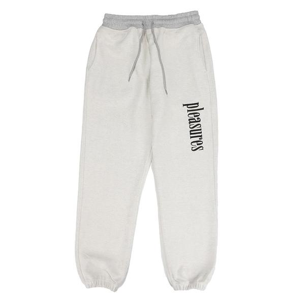 Pleasures Logic Reverse Terry Sweatpants - Grey Pleasures Logic Reverse Terry Sweatpants - Grey