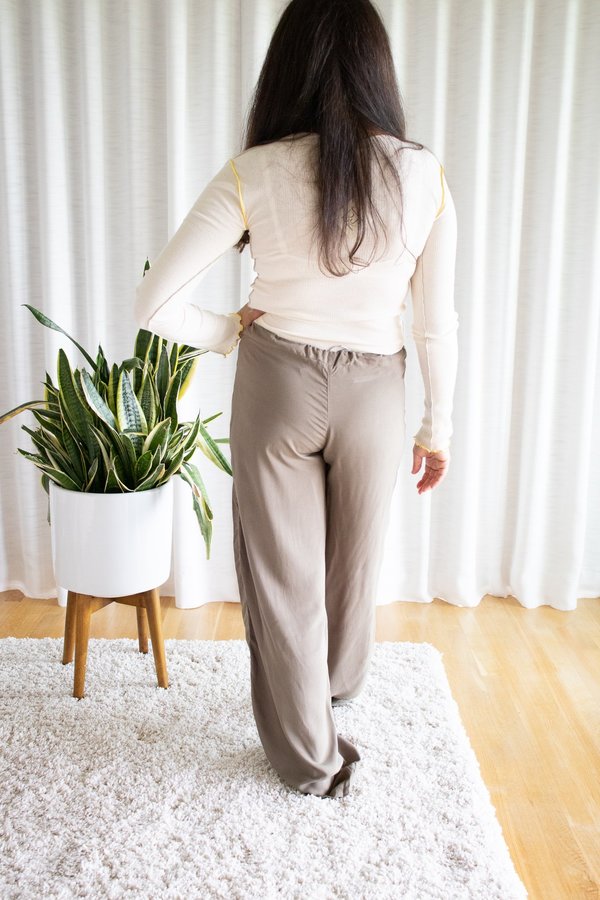 Tysa Drawstring Pant - Olive Tysa Drawstring Pant - Olive