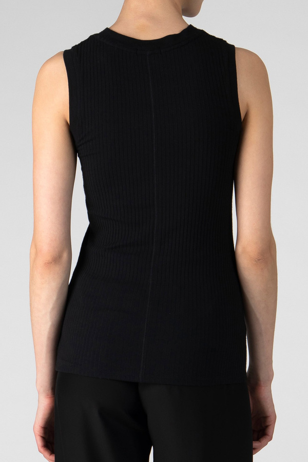 ATM Micromodal Wide Rib Tank - Black ATM Micromodal Wide Rib Tank - Black
