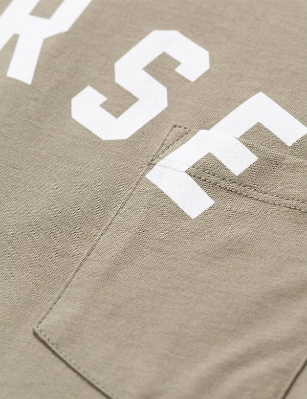 Norse Projects Niels Ivy Logo Pocket T Shirt - Washed Kelp Norse Projects Niels Ivy Logo Pocket T Shirt - Washed Kelp