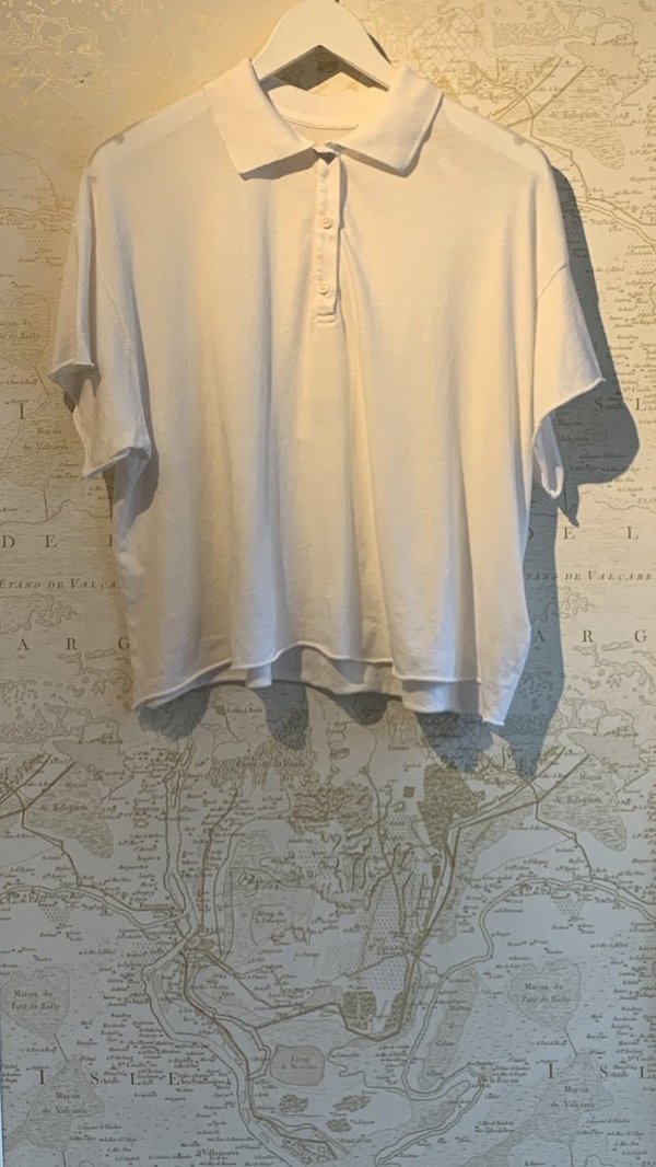 The Great. Cropped Polo Tee The Great. Cropped Polo Tee