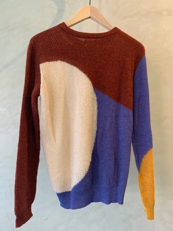 Aymara Felice Sweater - Wine/Lilac/Air Aymara Felice Sweater - Wine/Lilac/Air