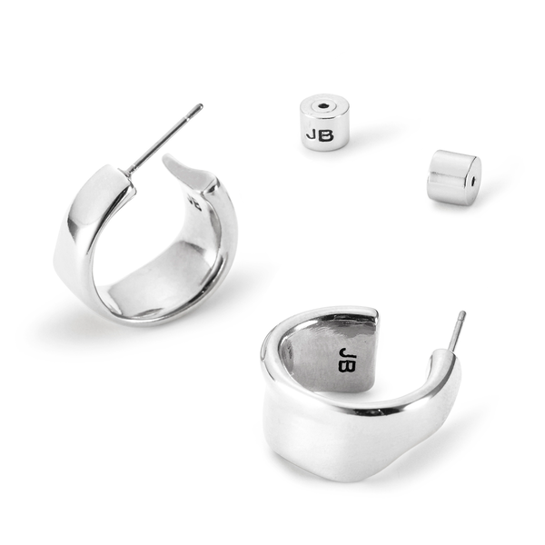 Jenny Bird Ora Hoops - Silver Jenny Bird Ora Hoops - Silver