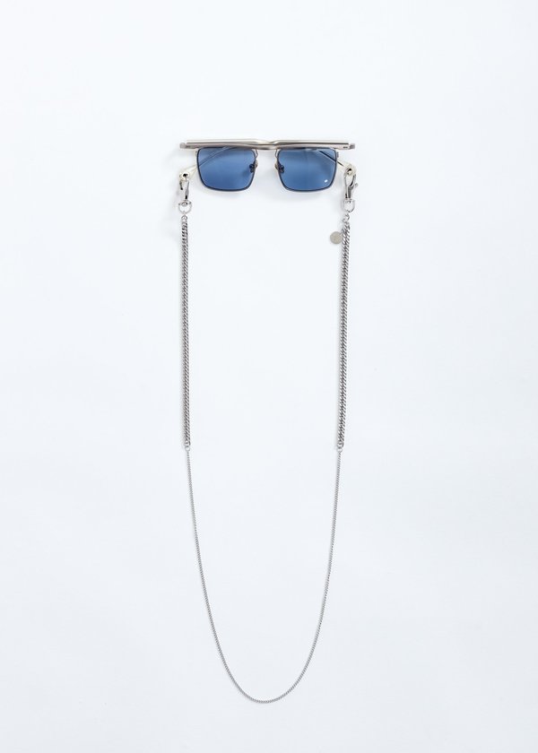 Études Studio Karma Sunglasses With Chain - Silver Études Studio Karma Sunglasses With Chain - Silver