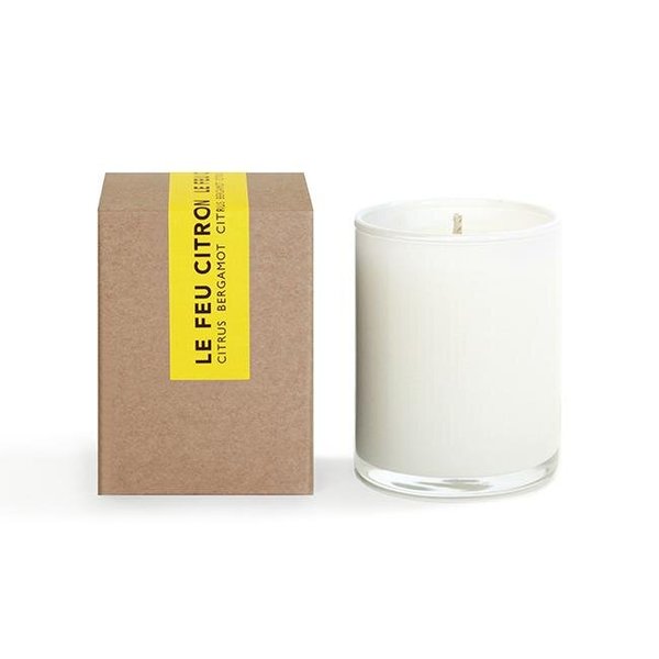 Le Feu De L'eau Citrus Bergamot Candle Le Feu De L'eau Citrus Bergamot Candle