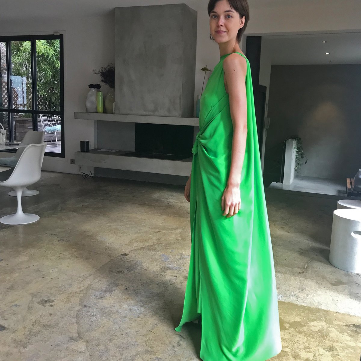 slim fit dress slacks Green Maxi Dress - Helen Maxi Dress - Olive