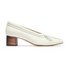 Mari Giudicelli Loren Ballerina Pump - Off White - Thumbnail 3