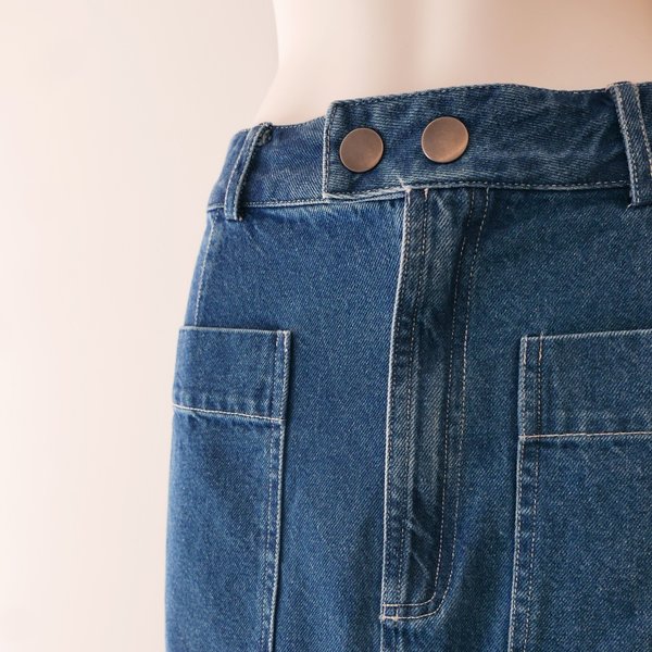 Sea NY Marble Denim Skirt - Blue Sea NY Marble Denim Skirt - Blue