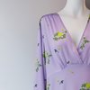 BERNADETTE Sarah Silk Satin Dress - Lilac - Thumbnail 3