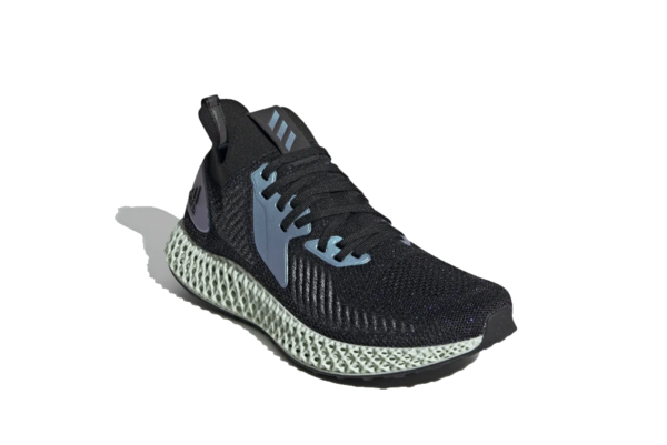 adidas Alphaedge 4D Sneaker - Black/Blue/Purple adidas Alphaedge 4D Sneaker - Black/Blue/Purple
