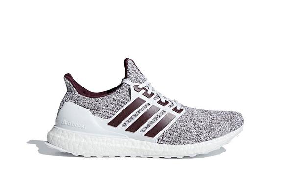 adidas gazelle silver green womens White/Maroon Texas A&M Aggies Hype Slydr Slide Sandals Size: Medium main image 1