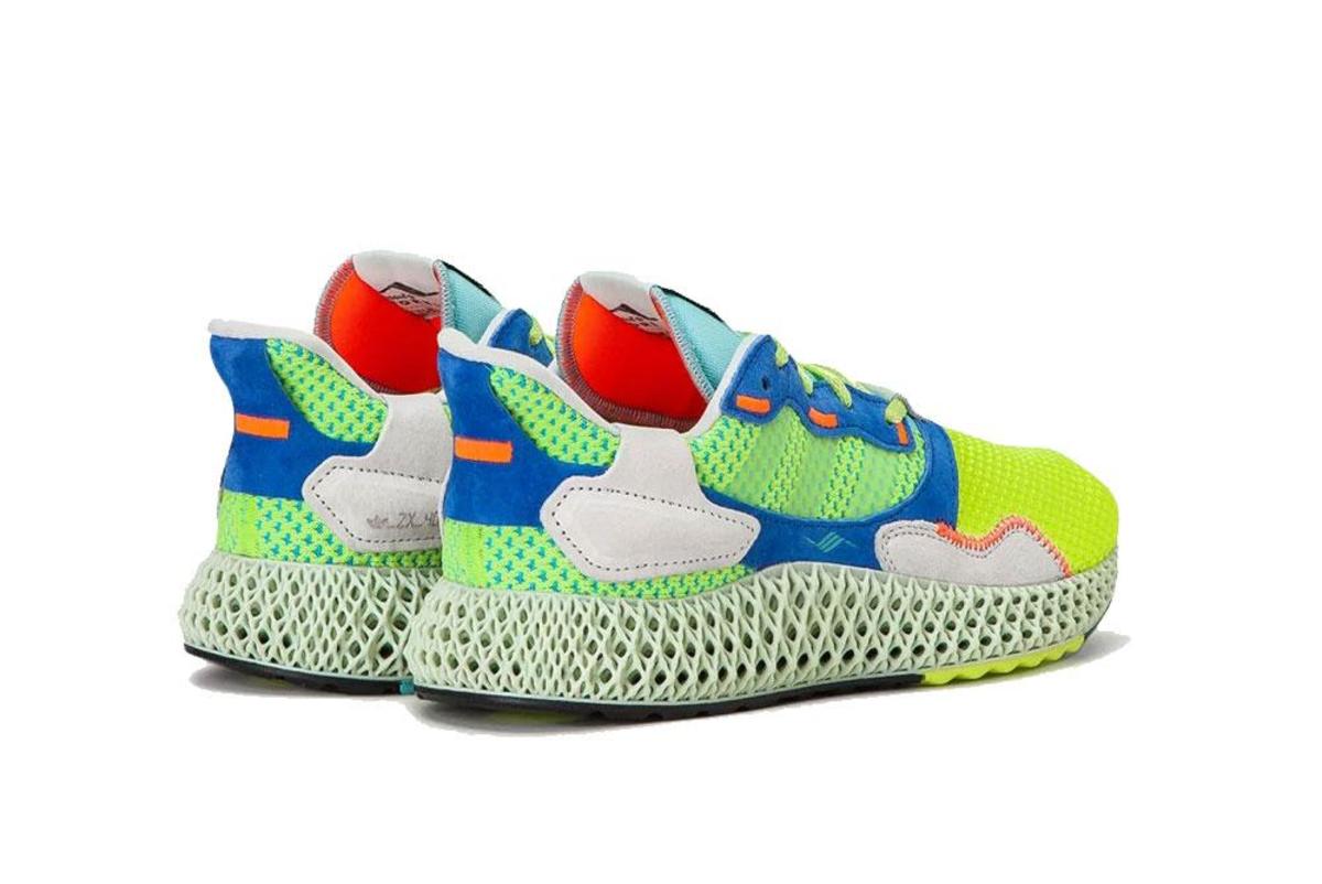 adidas ZX 4000 4D Shoes Hi-Res Yellow EF9623 | Garmentory